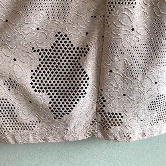 Mystic Vintage Mesh High Neck Fitted Bodycon Open Back Sleeveless Mini Dress Tan - Picture 13 of 14